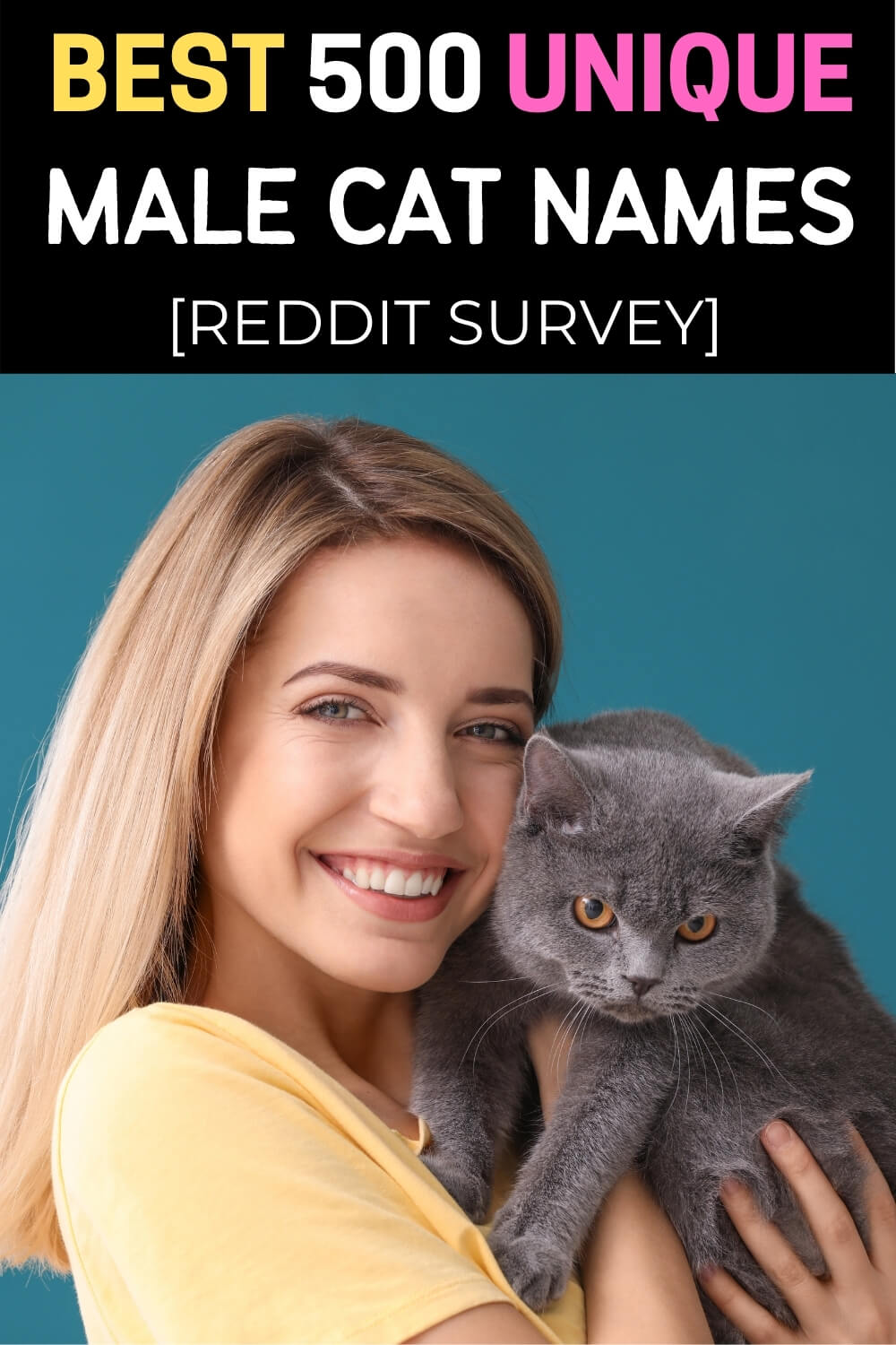 [Reddit Survey] Best 500 Unique Male Cat Names That You Must Know